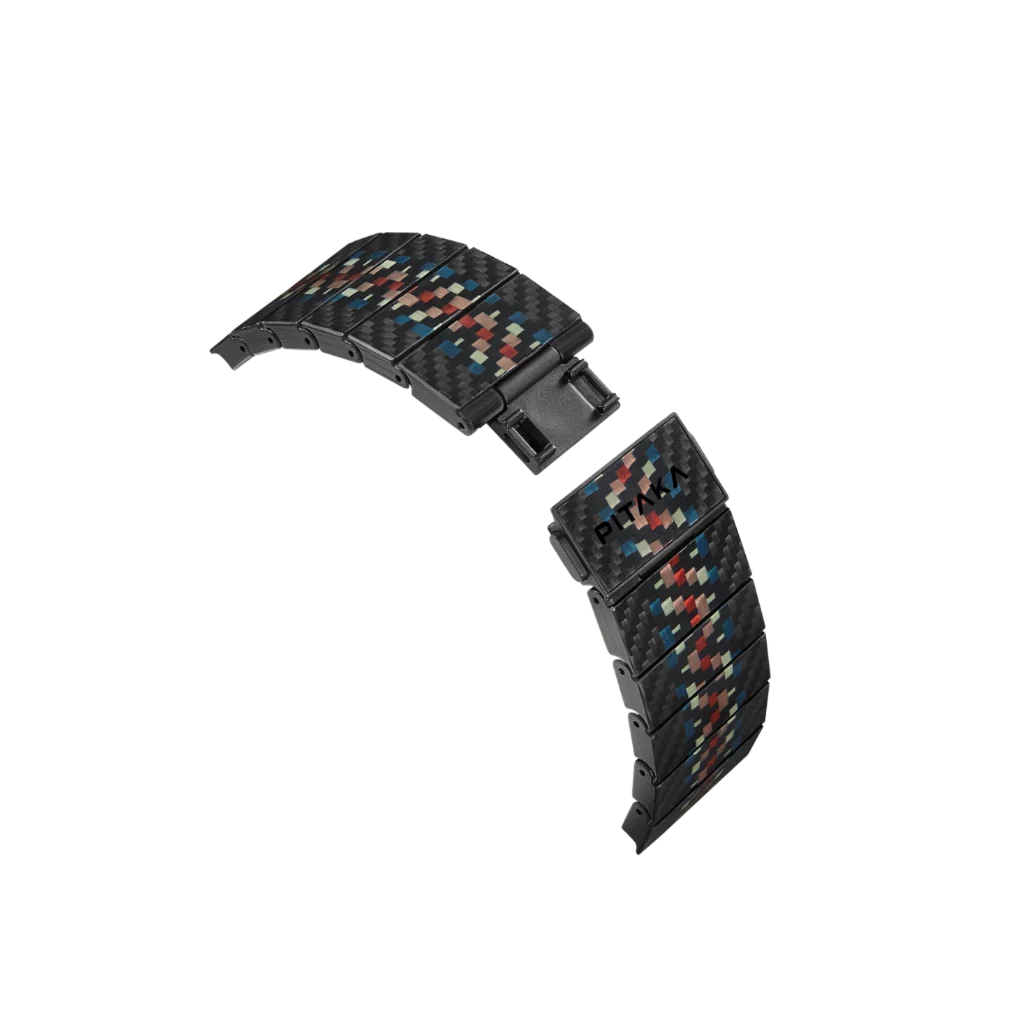 Sportliches Carbonfaser-Armband