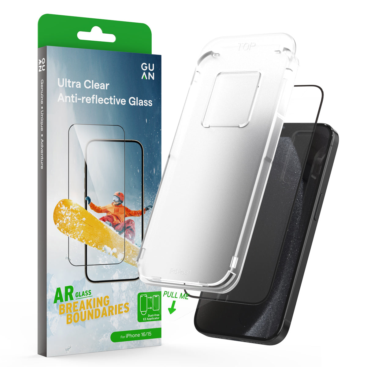 ClearView Anti-Reflektion Glas